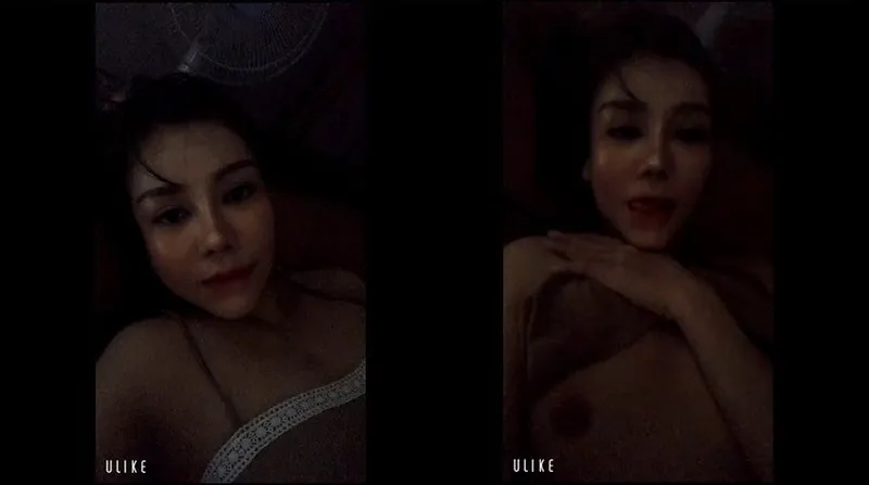 Gái xinh nằm show củ khoải lúc rảnh rỗi